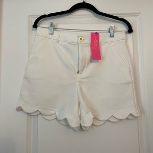 Scalloped Lilly Pulitzer shorts